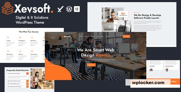 Xevsoft v1.0 - Digital & It Solutions WordPress Theme