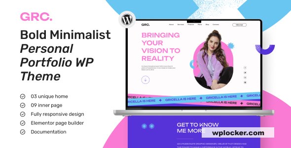 LinkGrace v1.0 - Creative Portfolio WordPress Theme
