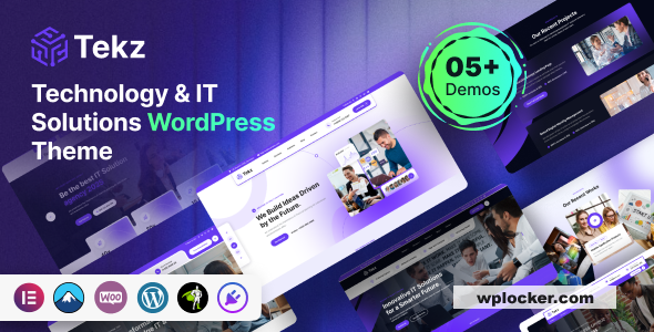 Tekz v1.0.0 - Technology & IT Solutions WordPress Theme