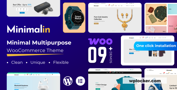 Minimalin v1.0 - Minimal Multipurpose WooCommerce WordPress Theme