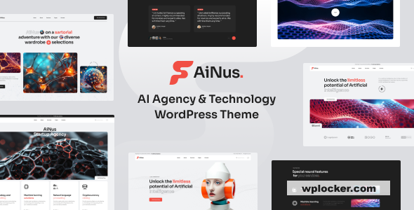 Ainus v1.0 - AI Agency & Technology WordPress Theme