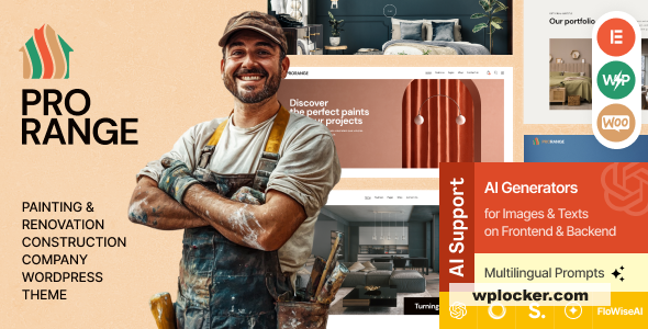 ProRange v2.8 - Painting & Renovation Theme