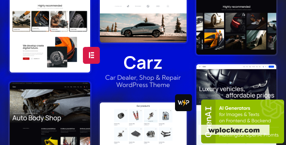 Carz v1.9.0 - Car Dealer, Shop & Repair WordPress Theme