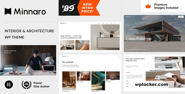 Minnaro v13 - Interior Design and Architecture WordPress Theme