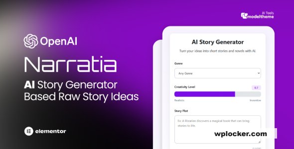 Narratia v1.0.0 - AI Story Generator