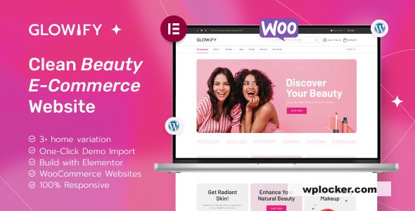 Glowify v1.0 - Beauty and Cosmetics Shop WordPress Theme