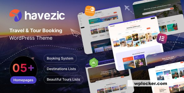 Havezic v1.1.2 - Travel & Tour Booking WordPress Theme