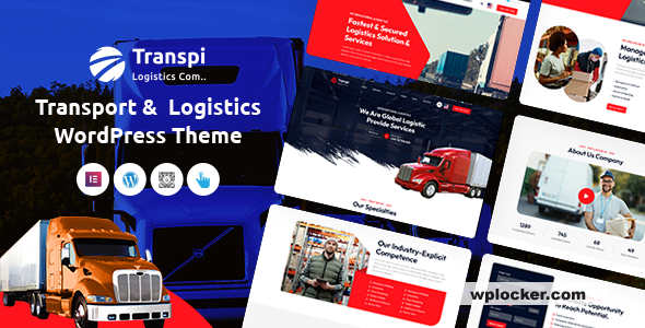Transpi v1.0.7 - Logistics and Transportation WordPress Theme