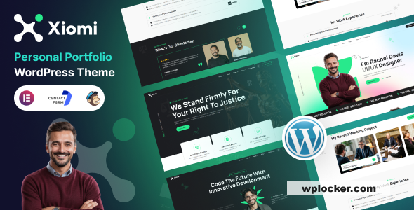 Xiomi v1.0 - Personal Portfolio WordPress Theme