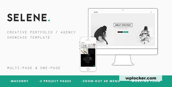 SELENE v1.0 – Creative Portfolio / Agency WP Theme