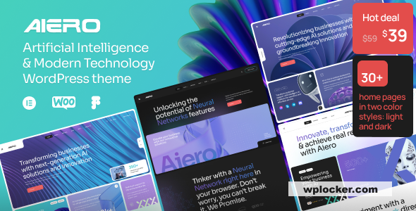Aiero v2.1 - AI Agency & Technology WordPress Theme