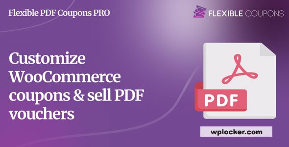 Flexible PDF Coupons Pro for WooCommerce v2.3.0