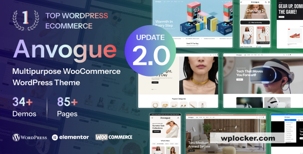 Anvogue v2.0.2  Multipurpose WooCommerce WordPress Theme