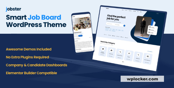 Jobster v2.2 - Smart Job Board WordPress Theme
