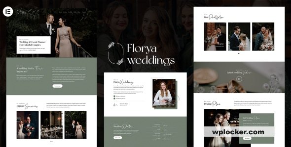 Florya v2.2.4 - Wedding and Event Planner Elementor WordPress Theme