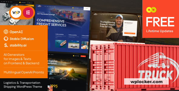 Truck v1.0 - Logistics & Transportation Shipping WordPress Theme