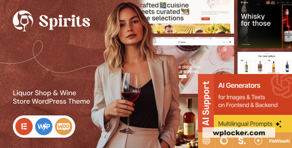 Spirits v1.0 - Liquor Shop & Wine Store WordPress Theme