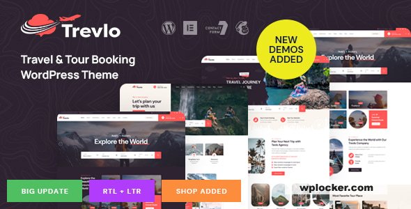 Trevlo v1.2.1 - Travel & Tour WordPress Theme