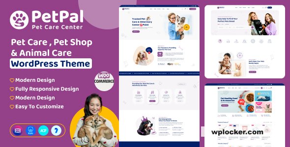 Petpal v1.0 - Pet Care & Pet Shop WordPress Theme