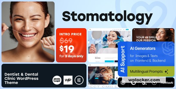 Stomatology v1.0 - Dentist & Dental Clinic WordPress Theme
