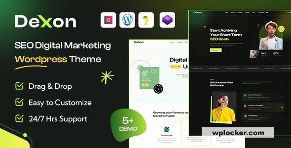 Dexon - SEO & Digital Marketing WordPress Theme