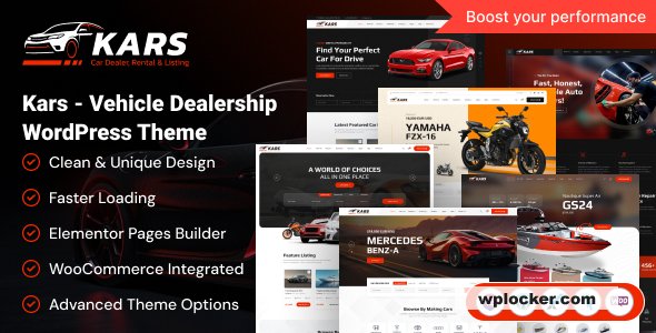 Kars v1.0.0 - Vehicle Dealership WordPress Theme