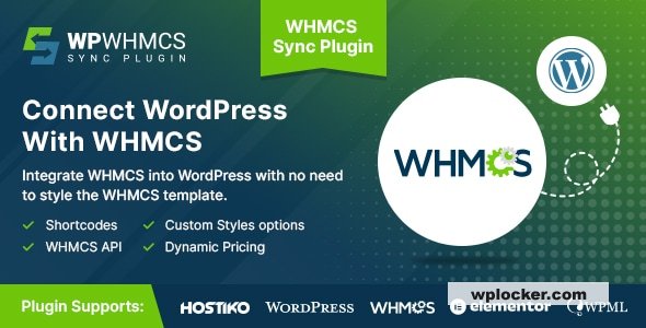 WHMCS Sync v2.4.8 - WHMCS Integration Plugin for WordPress