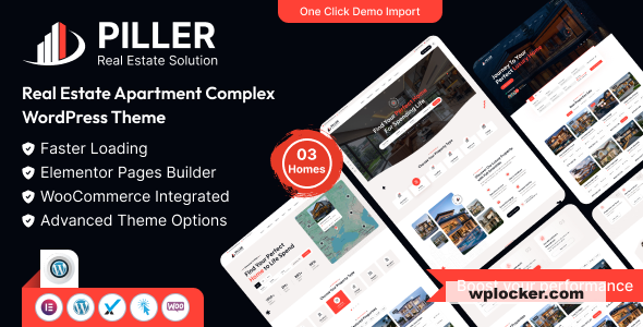 Piller v1.0.0 – Real Estate WordPress Theme