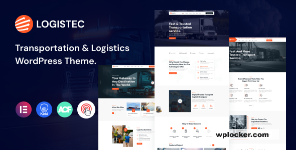 Logistec v1.0.8 - Transportation & Logistics WordPress Theme