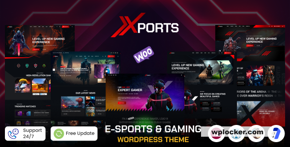 Xports v1.0.0 - eSports and Gaming WordPress Theme