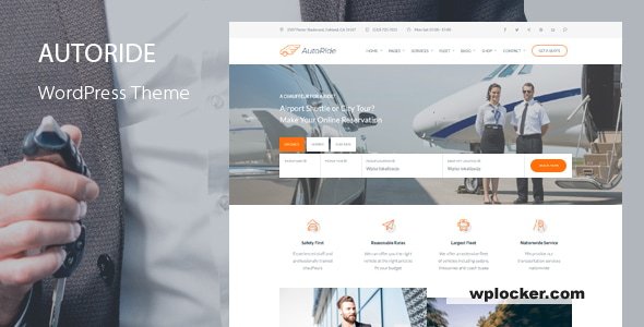 AutoRide v3.6 - Chauffeur Limousine Booking WordPress Theme