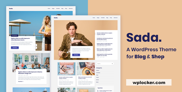Sada v1.1.4 - A WordPress Theme For Blog & Shop