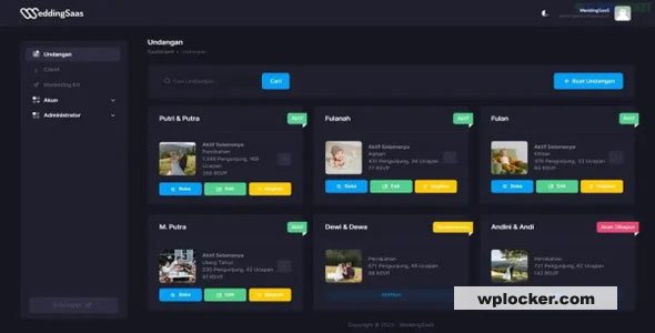 WeddingSaas Membership Pro v1.13.3