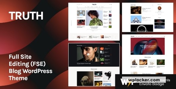 Truth v1.8.0 - Full Site Editing (FSE) Blog WordPress Theme