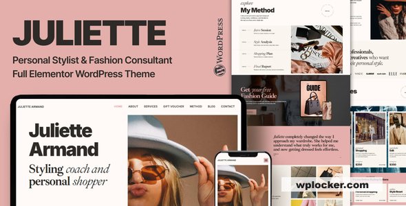 Juliette v1.0 - Personal Stylist & Fashion Consultant WordPress Theme