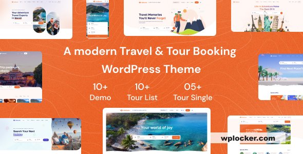 Tourio v1.0.11 - Travel & Tour Booking WordPress Theme