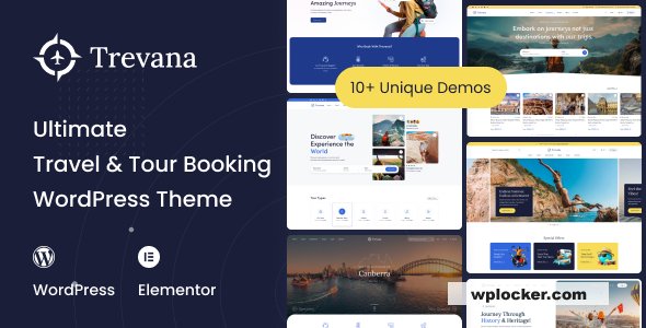 Trevana v1.0.4 - Travel & Tour Booking WordPress Theme