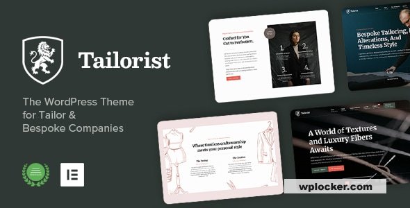 Tailorist v1.1 - Tailoring & Fashion WordPress Theme