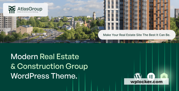 AtlasGroup v1.0 - Real Estate & Construction Group WordPress Theme