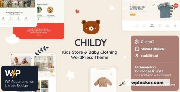 Childy v1.15.0 - Kids Store & Baby Clothing WordPress Theme