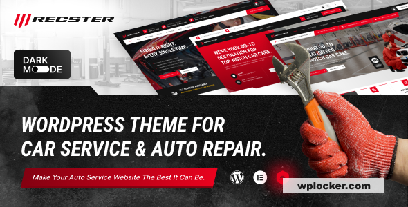Recster v1.0 - Car Service & Auto Repair WordPress Theme