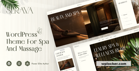 Serava v1.0 - Spa & Massage Salon Beauty Theme