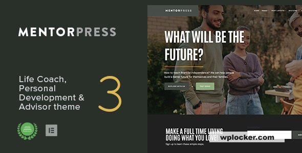 MentorPress v3.1 - Life Coach & Advisor WordPress theme