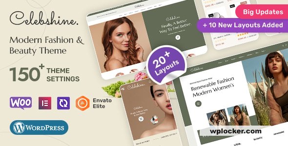 Celebshine v1.1.6 - Multi-purpose WooCommerce Theme for Fashion & Beauty
