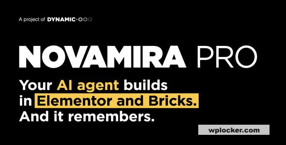 Novamira Pro v1.2.0 - Your AI agent builds inside your WordPress