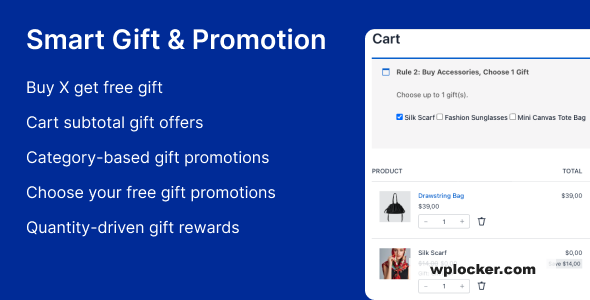 Smart Gift & Promotion for WooCommerce v1.0