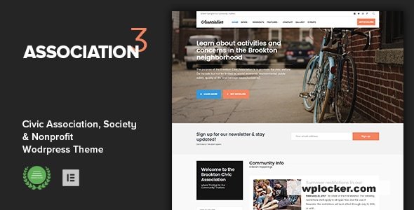 Association v3.1 - Civic and Third Sector Nonprofit WordPress Theme