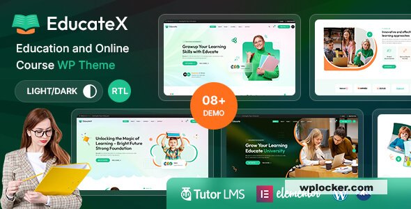 EducateX v1.0 - Education & Online Course WordPress Theme + RTL