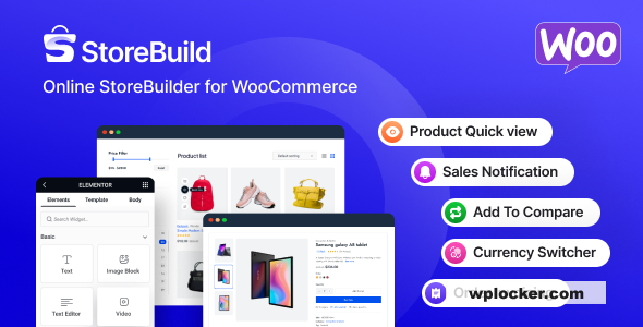 StoreBuild v3.1.0 - Elementor Addon for WooCommerce Store Builder