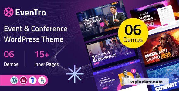 EvenTro v1.0 - Event & Conference WordPress Theme